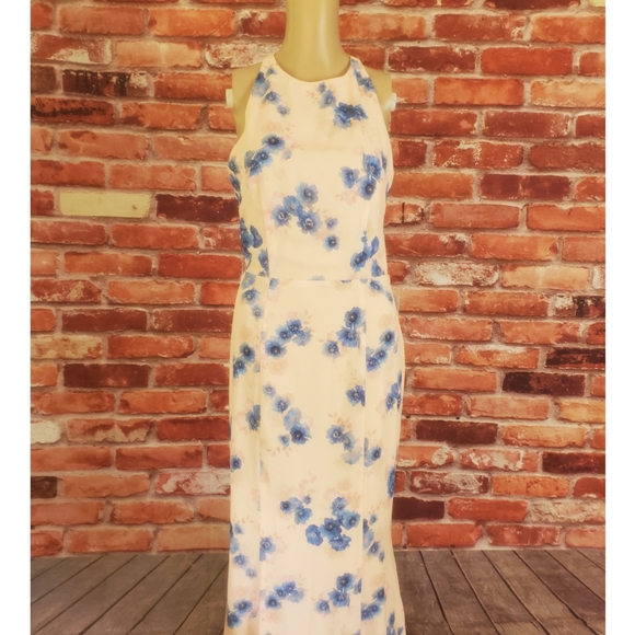 Jarlo Pink Floral Gown Size 6 NWT - Picture 3 of 4